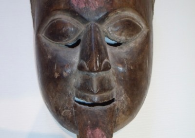 A  LARGE  ALTAR  MASK  FROM  SOUTH  INDIA 19 CENT.