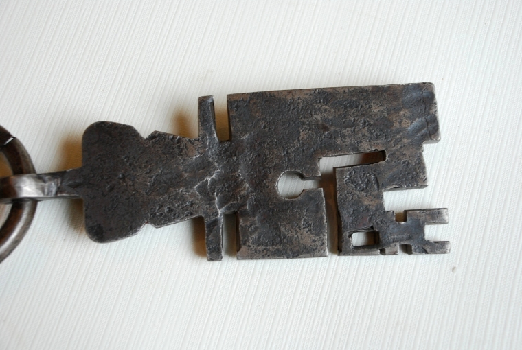 BIG TIBETAN KEY with  inscription