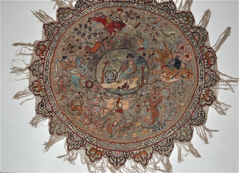 KAYSERI RUG ANATOLIA  METAL AND WOOL 19 cent