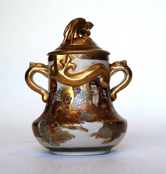 SATSUMA tea service ,  late 19 cent.